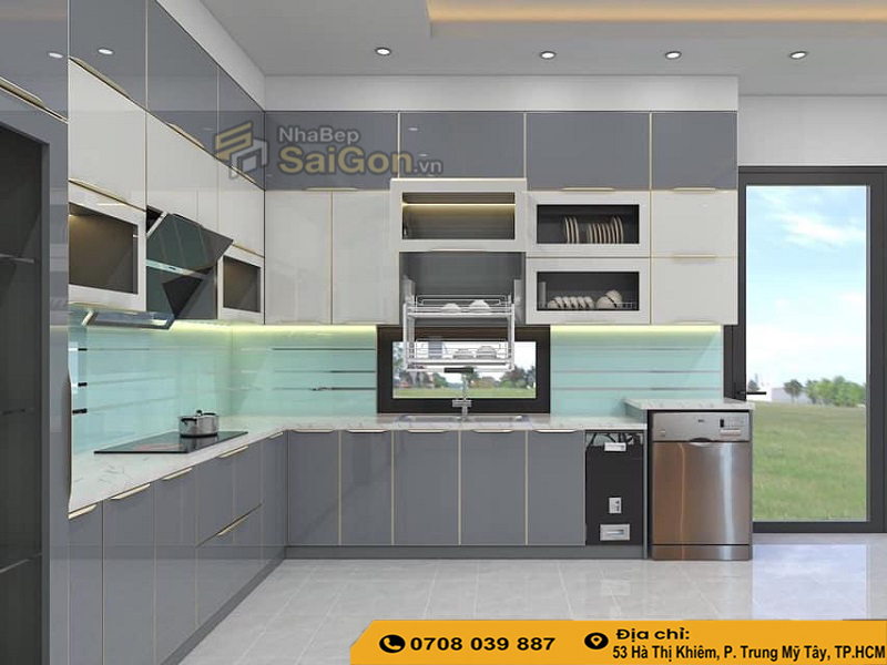 Tủ bếp nhựa Picomat