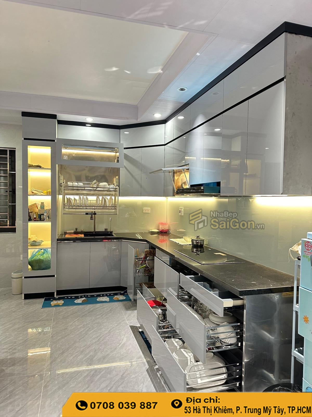 Báo giá tủ bếp nhựa Bình Dương