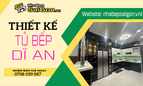 Tủ bếp nhựa Dĩ An