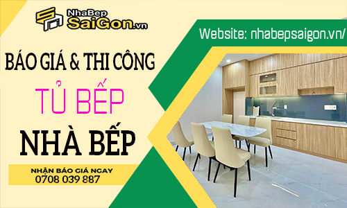 Thi công bếp trọn gói Bình Thạnh