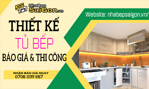 Thiết kế bếp hiện đại Bình Thạnh