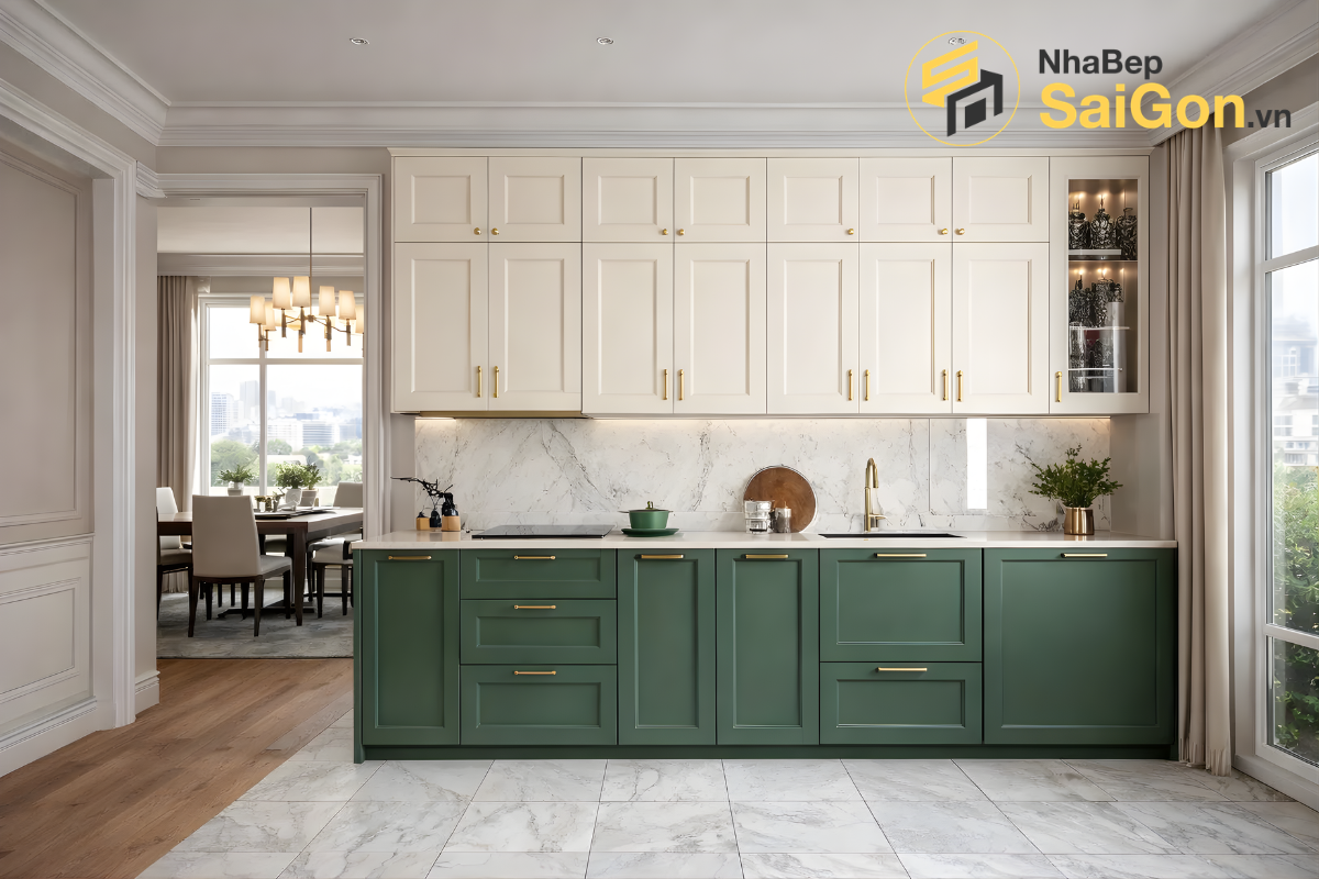 50+ Mẫu tủ bếp đẹp, thiết kế sang trọng, giá tốt tại xưởng TP.HCM
