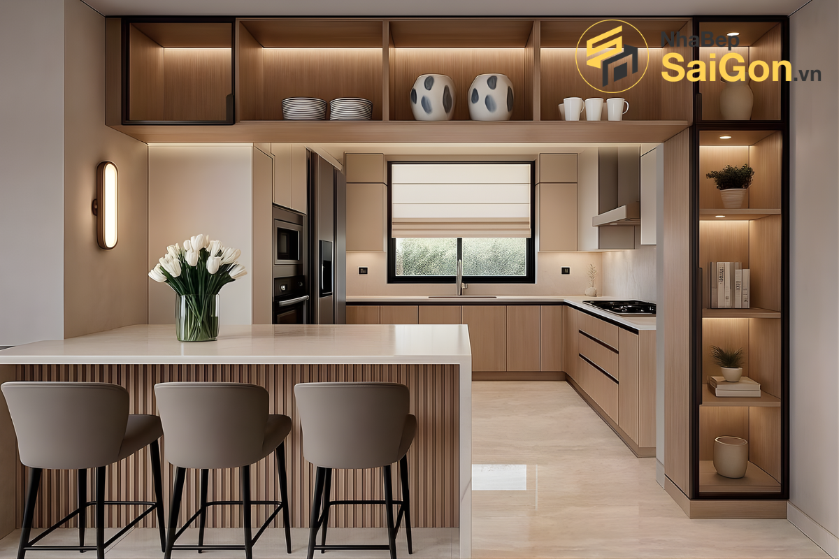 Tủ Bếp Cho Gia Đình Trẻ Cần Lưu Ý Gì