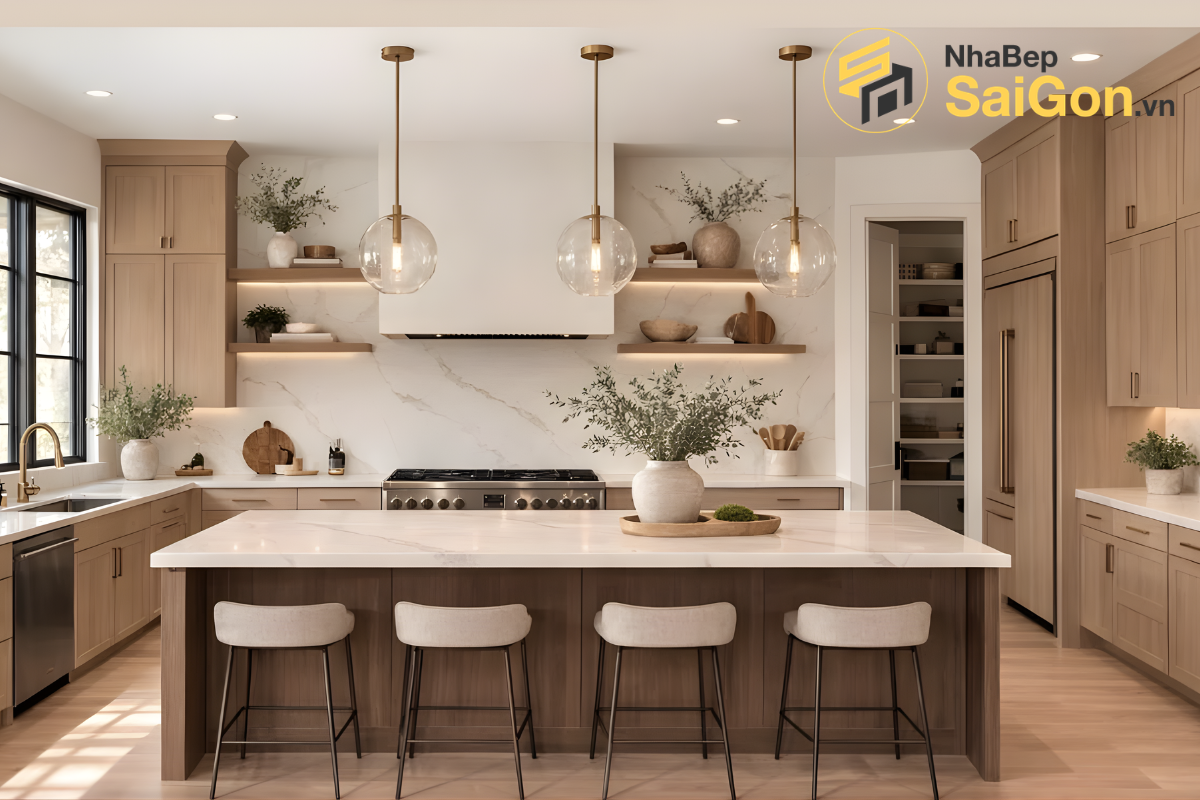 Tủ Bếp Cho Gia Đình Trẻ Cần Lưu Ý Gì