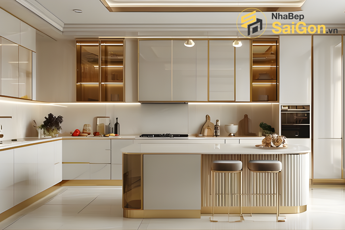 Thiết Kế Tủ Bếp Gia Đình Đúng Chuẩn Công Năng