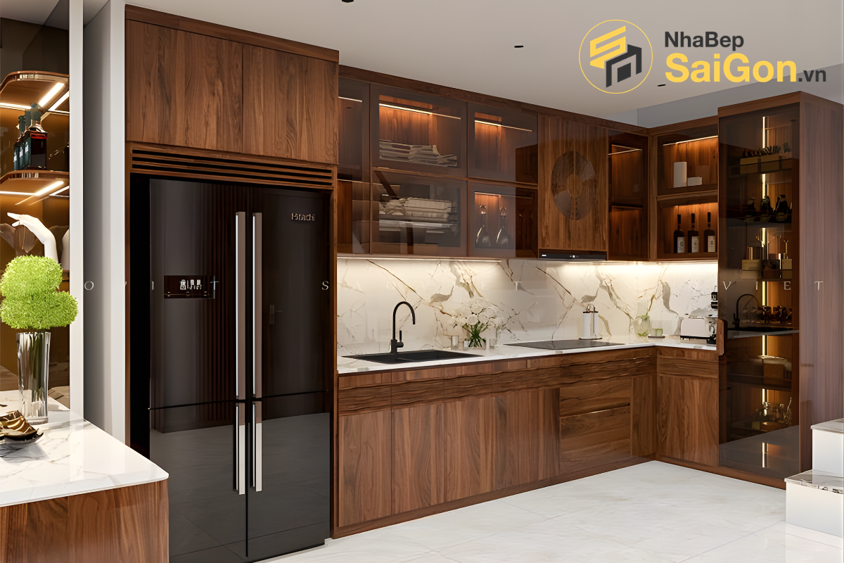 So Sánh Tủ Bếp Gỗ Và Tủ Bếp Nhựa