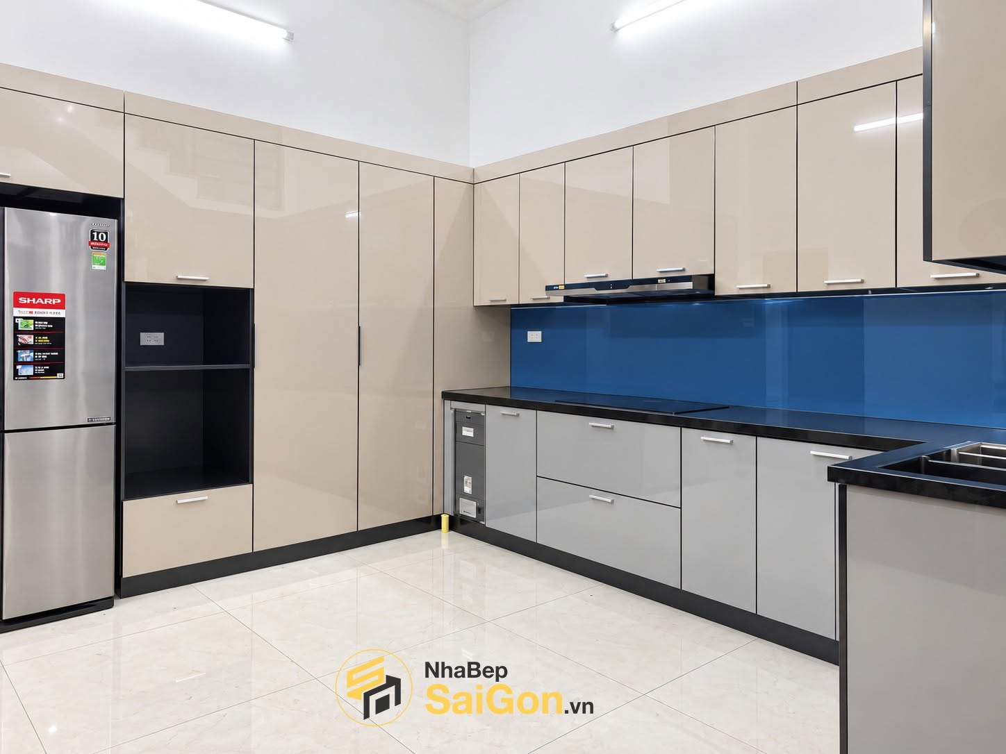 Tủ Bếp Không Tay Nắm – Xu Hướng Thiết Kế Hiện Đại Cho Không Gian Bếp Sang Trọng