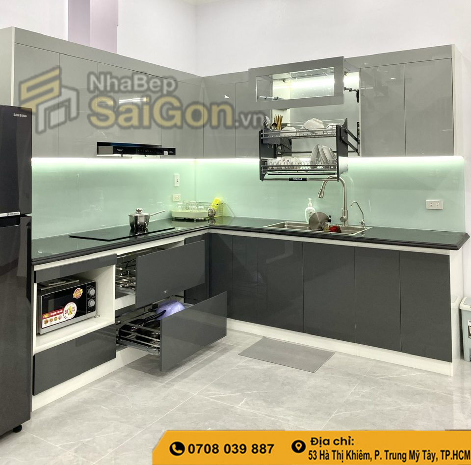 Báo giá tủ bếp nhựa Bình Dương