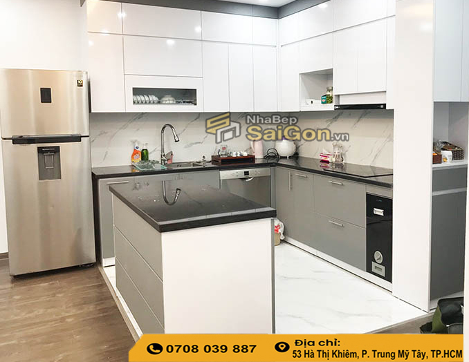 Tủ Bếp Laminate Giá Bao Nhiêu