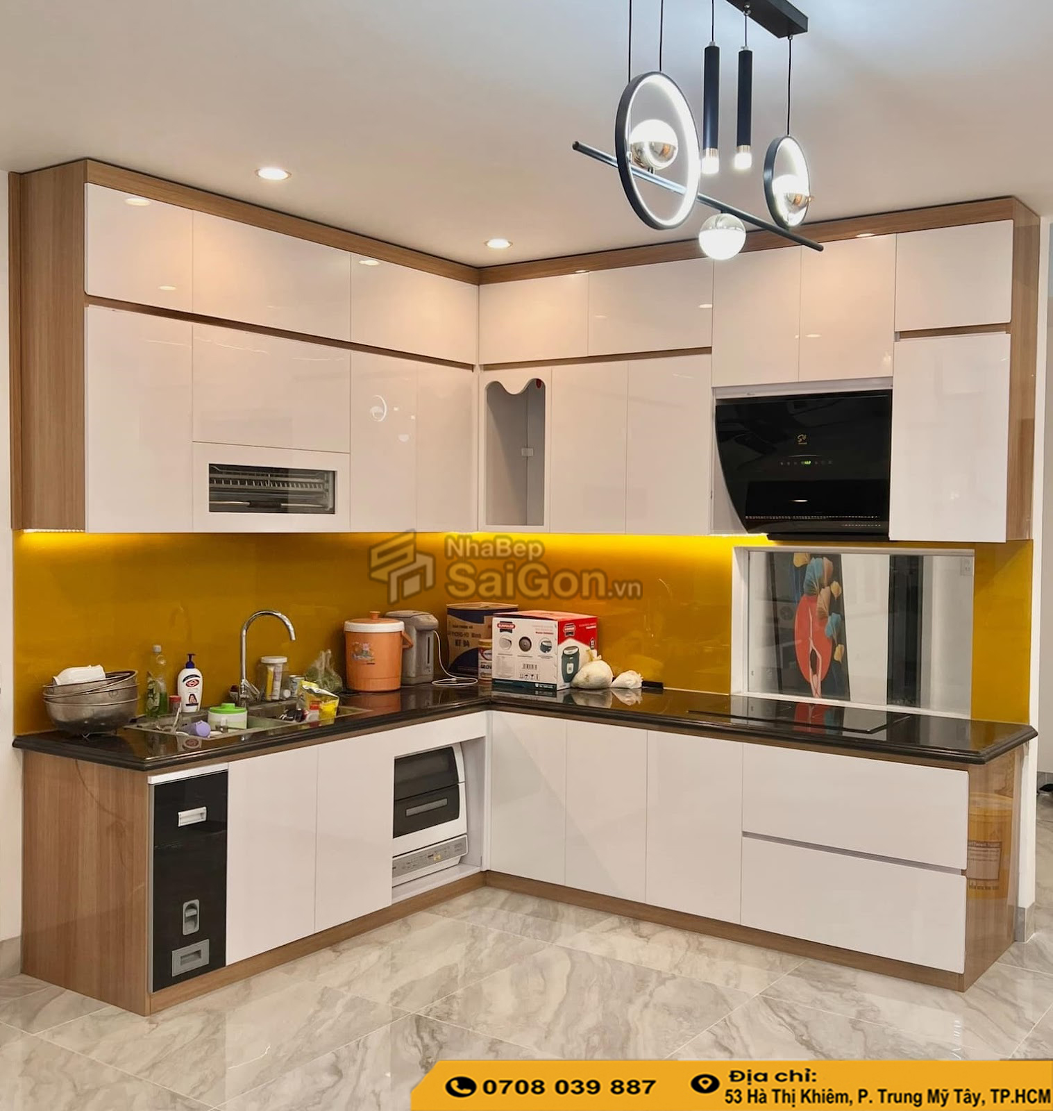 Tủ bếp nhựa Composite