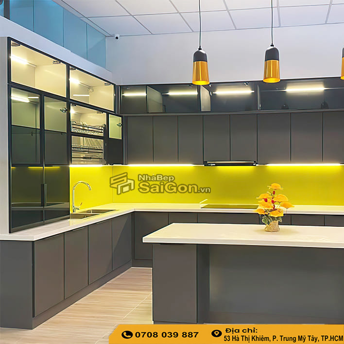 Tủ Bếp Laminate Giá Bao Nhiêu