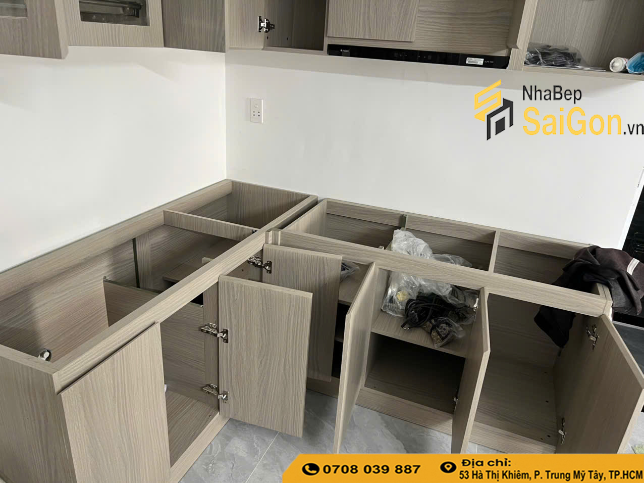 Bàn Giao Căn Bếp Chung Cư Cho Anh Lanh Ở Tân Bình – Hiện Đại, Gọn Gàng Và Tiện Nghi