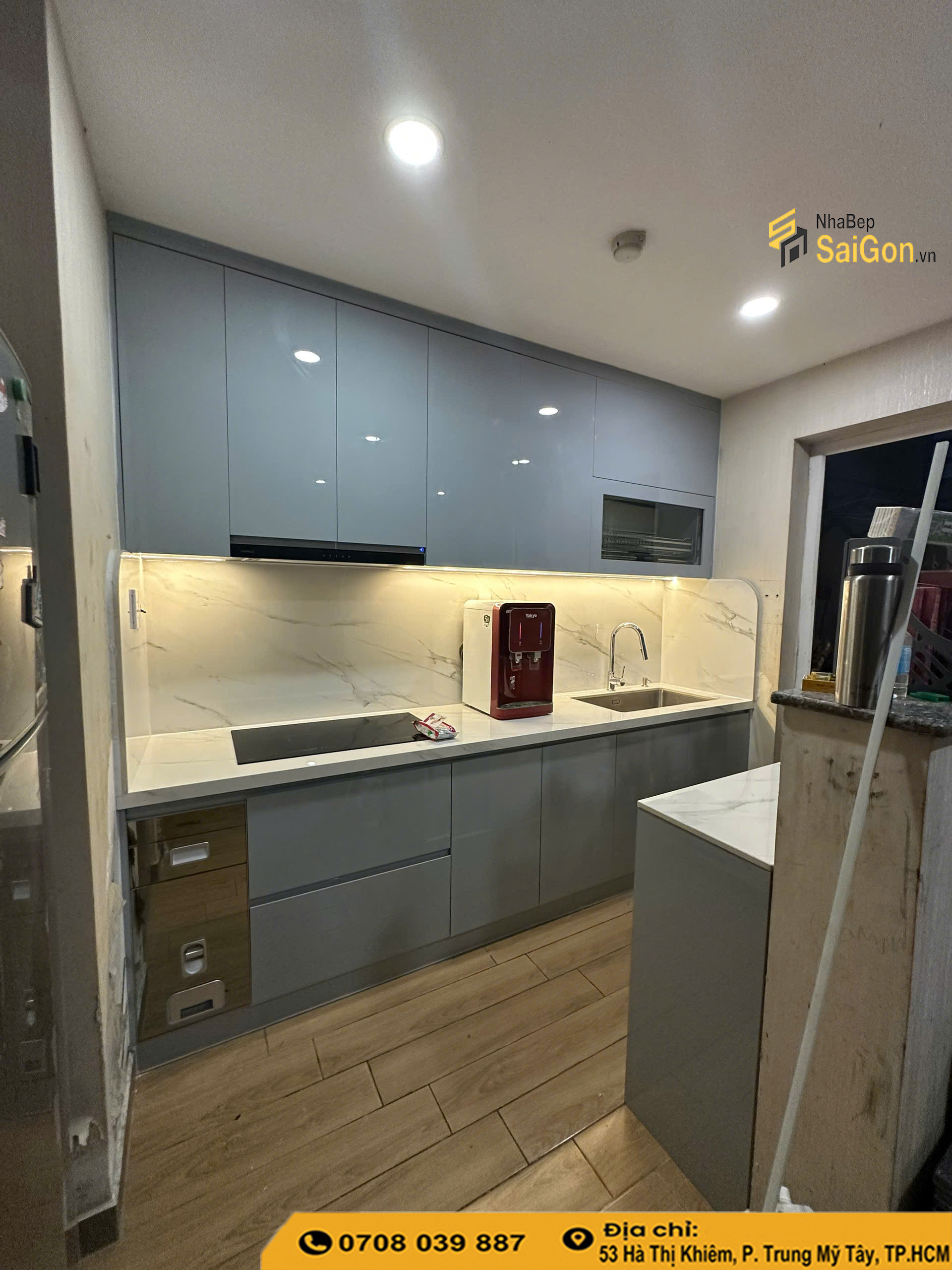 Bàn Giao Cải Tạo Thiết Kế Và Thi Công Căn Bếp Thủ Đức Của Chị Sương – Không Gian Mới Hiện Đại Và Tiện Nghi