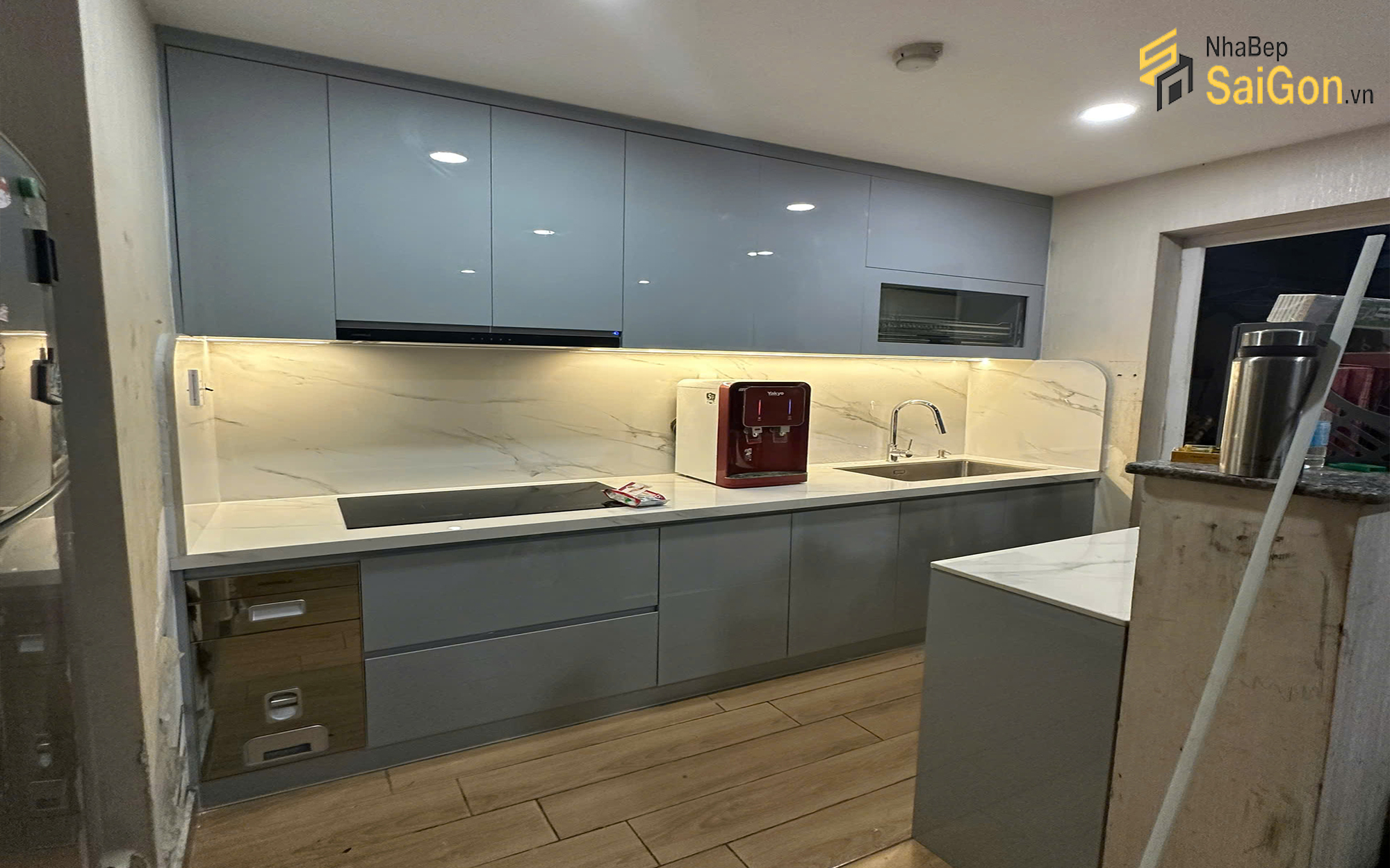 Bàn Giao Cải Tạo Thiết Kế Và Thi Công Căn Bếp Thủ Đức Của Chị Sương – Không Gian Mới Hiện Đại Và Tiện Nghi