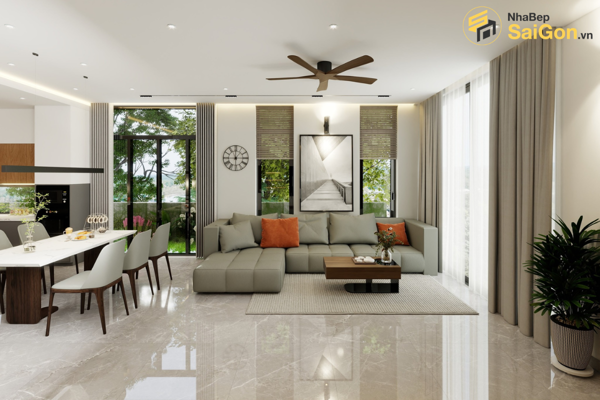 Dự án nhà phố anh Nam Nhà Bè