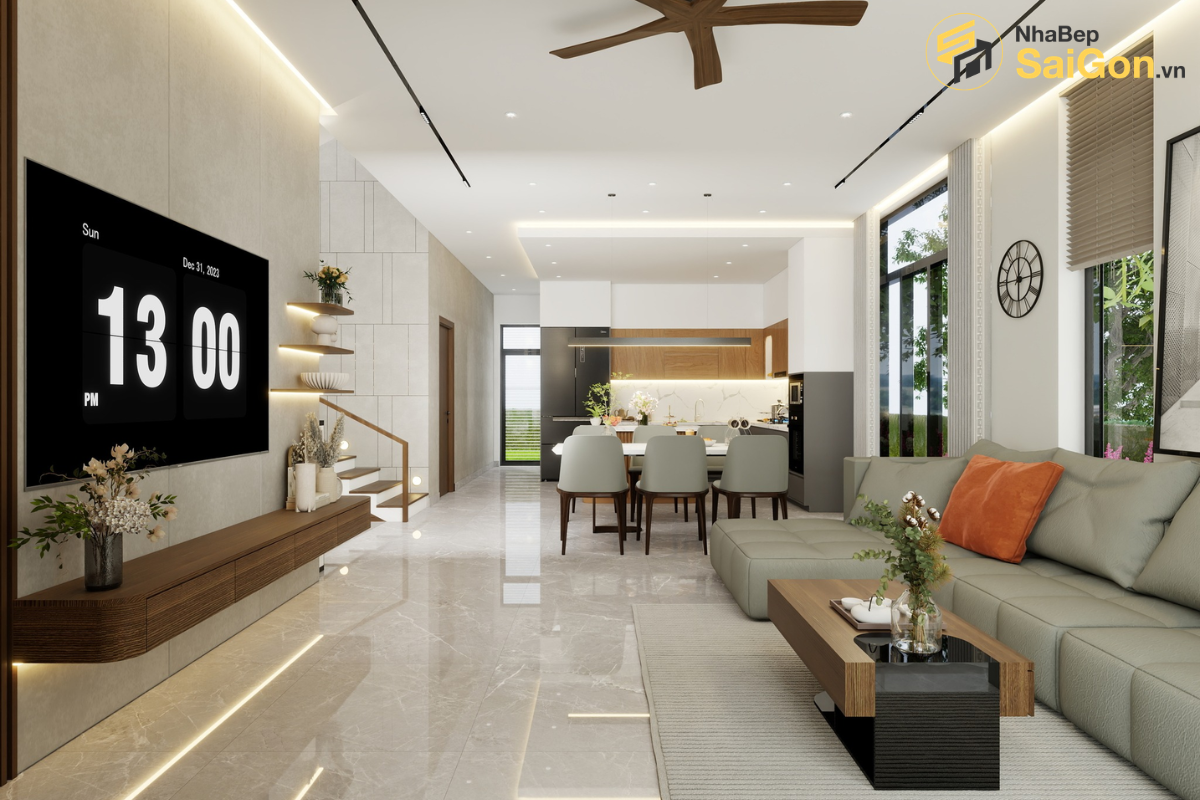 Dự án nhà phố anh Nam Nhà Bè