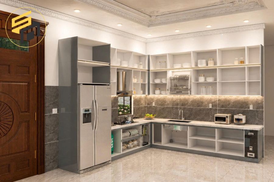 Dự án thiết kế và thi công nội thất nhà phố hiện đại tại An Giang