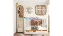 Giường tầng thông minh hiện đại Hoàng Đạt - GT015
